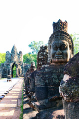 
Siem Reap - Cambodia - April 25th 2022: Ta Prohm Temple at the Ankor Wat temple complex near Siem...