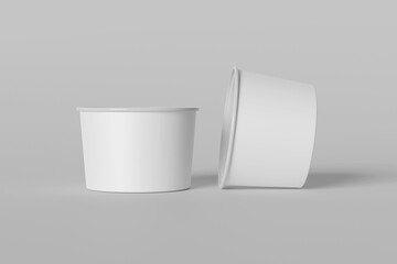 Ice Cream Cups Mockup