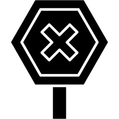 Obraz premium Close, cross, exit, stop, wrong Icon