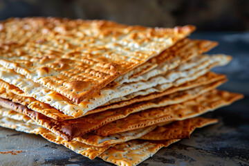 Judaism religious on jewish matza passover