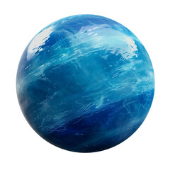 Realistic neptune planet isolated image - obrazy, fototapety, plakaty