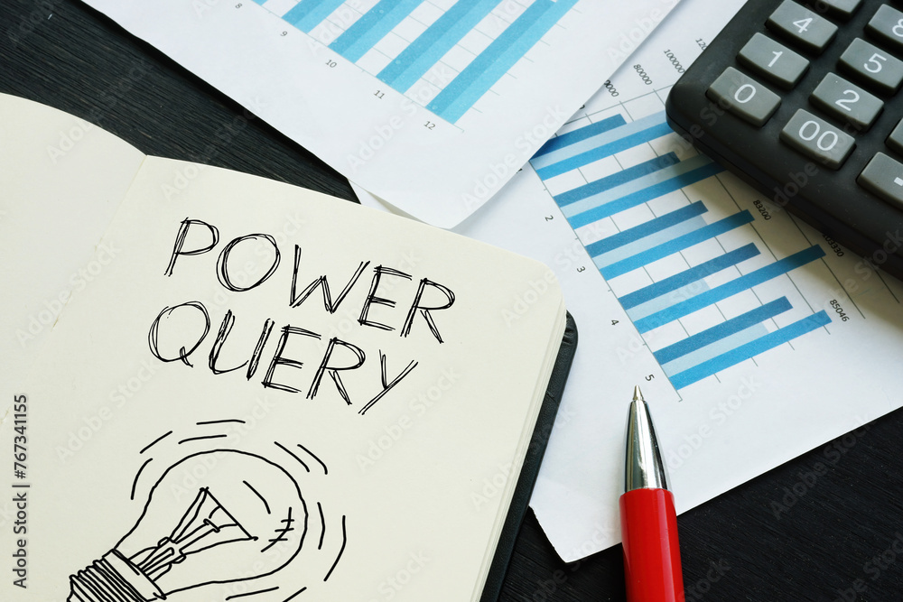 Poster Power query is shown using the text