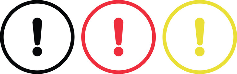 Warning danger circle icon in line set isolated on transparent background hazardous vector for apps and website material signs, symbol in trendy style. Globally Harmonized System All classes caution - obrazy, fototapety, plakaty