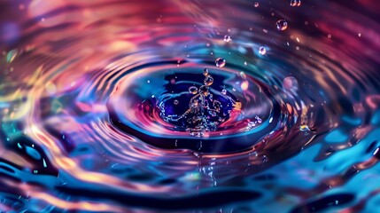 Illustrate mesmerizing liquid swirls and splashes in various vibrant hues, ideal for advertising campaigns that evoke energy and vitality.  - obrazy, fototapety, plakaty