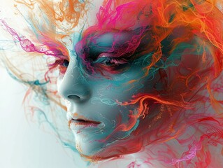 Digital art is a carnival of color and creativity, a riotous celebration of all things fun and fantastical, film stock