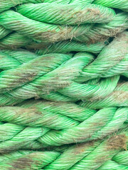 close up of a rope , abstract background