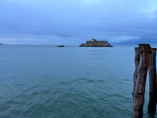 paysage de saint Malo en Bretagne - France