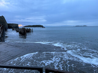 paysage de saint Malo en Bretagne - France
