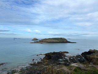 paysage de saint Malo en Bretagne - France