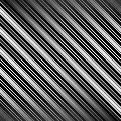 Black and white stripe abstract background. Motion lines effect. Grayscale fiber texture backdrop and banner.