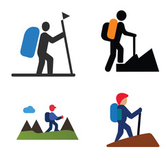  Embark on an Unforgettable Journey of Leisure Hiking icons