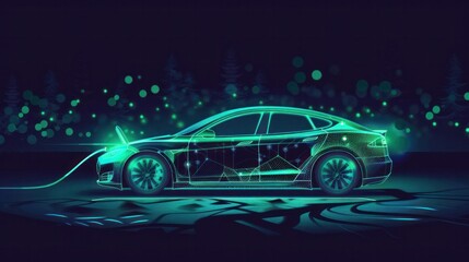 A comprehensive depiction highlighting the rise of electric car usage