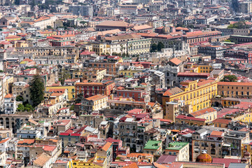 Aerial cityscape view of Naples, Italy - 767366591