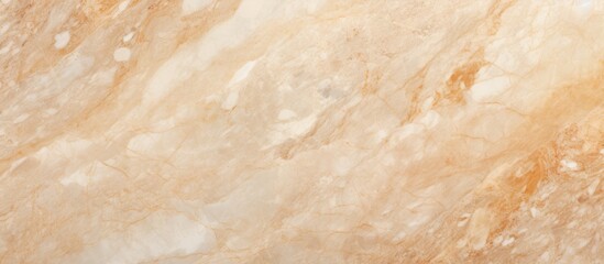 Close up of a intricate pattern of brown and beige marble, resembling a mix of wood flooring and...