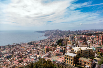 Aerial cityscape view of Naples, Italy - 767366989