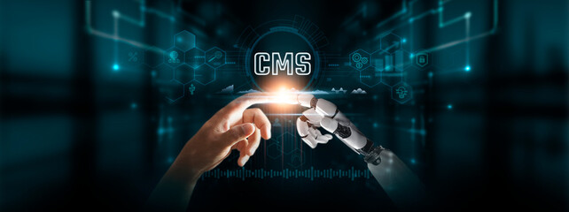 CMS: Collaboration, Hands of Robot and Human Touch Content Management System of Global Networking,...