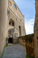 Castel Sant'Elmo is a medieval fortress located on Vomero Hill, Naples, Italy - 767371569
