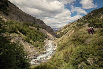 Torres del Paine National Park trek in Patagonia Chile