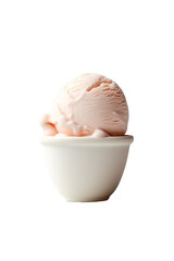 ice cream isolated on white background
