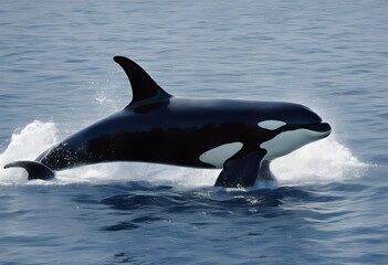 Fototapeta premium A view of a Killer Whale