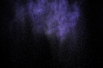 Purple fog backdrop. Smoke dark cloud. Light pattern. Storm night clouds. Sky texture. Grunge...