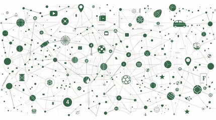 abstract background with icons of soccer balls and cyber space holograms. Concept: dedicated to summer sports and competitions and games of football and tennis. Copy space banner