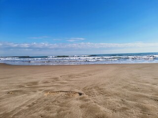 Sagunto beach in Valencia, Spain