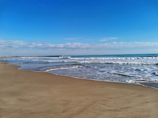Sagunto beach in Valencia, Spain