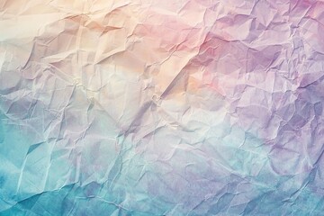 Fototapeta premium Colorful crumpled paper background