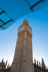 The view of Big Ben from Westminster tube station, where most people arrive on their visit to the...