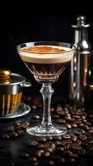 Fototapeta premium glass of cognac