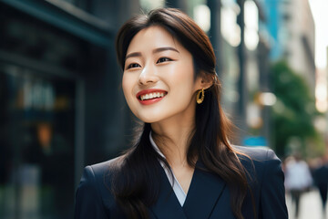 Fototapeta premium Portrait of businesswoman