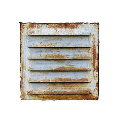 Shaded old vent grille