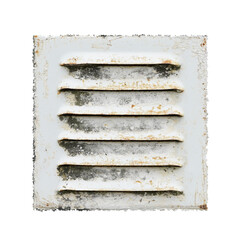 Shaded old vent grille
