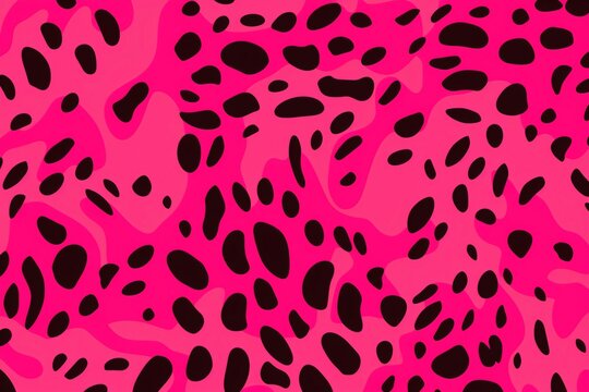 Pink leopard Skin Background, Pink leopard Skin Pattern, Pink leopard Spots Pattern, Pink leopard Skin Texture, Animals Skin Background, Pink leopard Skin Print, AI Generative
