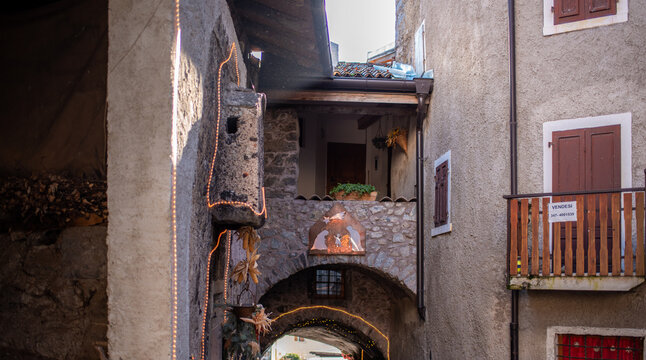 Borgo di Rango, trento, Trentino, Itala, montagna , natale, mercatini,