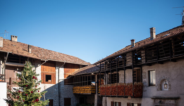 Borgo di Rango, trento, Trentino, Itala, montagna , natale, mercatini,