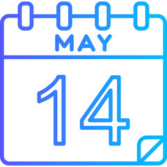 14 May Vector Icon Design