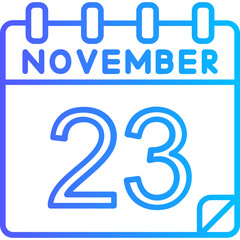 23 November Icon
