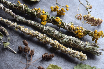 Slavic natural herbal incense wands - 767409123