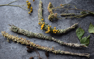 Slavic natural herbal incense wands - 767409161