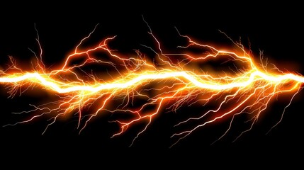  a black background with bright orange and yellow lightning and a black background with bright orange and yellow lightning and a black background with bright orange and white.