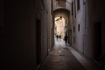 Fototapeta na wymiar Rovereto, Trento, Trentino, italia,