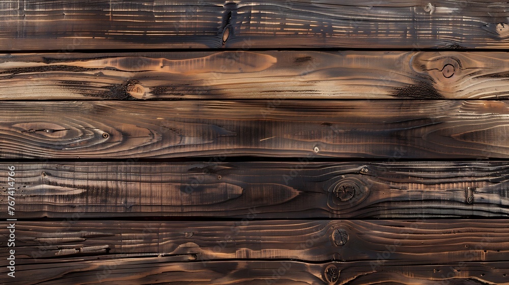 Aufkleber generative ai : texture of wood background closeup