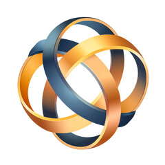 futuristic logo on a transparent background, 3d render, commercial logo, company design logo future sign