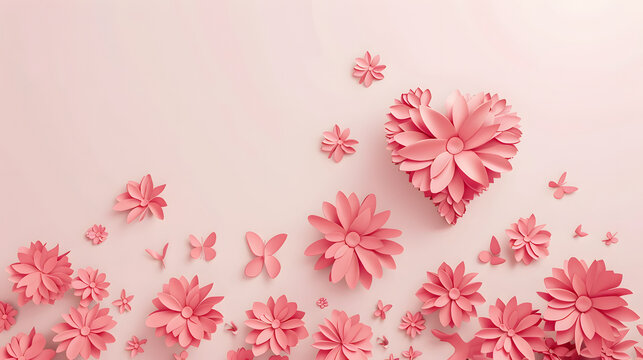 Mother's Day background, floral wallpaper, flowers 