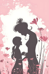 Mother's Day background, floral wallpaper, flowers 