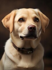 golden Labrador portrait
