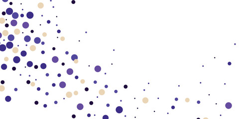 Bright blue vector layout with circle shapes. Blurred decorative design in abstract style with circle bubbles. Template for your brand book. Vector illustration