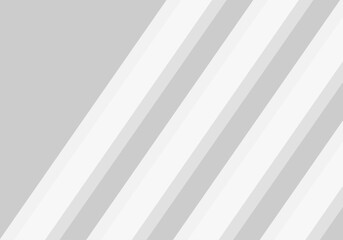 Obraz premium Fondo gris con barras en diagonal blanco y gris.